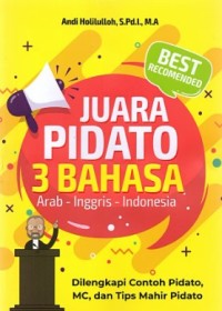 Image of Juara Pidato 3 Bahasa (Arab-Inggris-Indonesia)