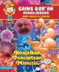 Image of Sains Qur'an Menakjubkan : keajaiban penciptaan manusia